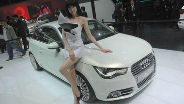 Audi A1 e-tron auf der Auto China 2010