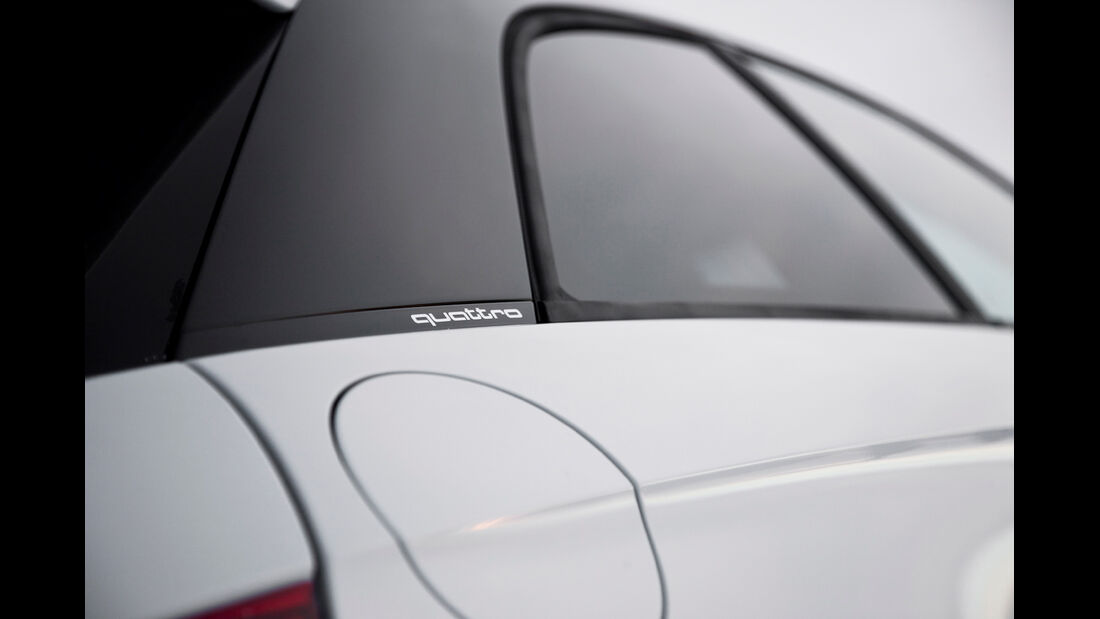 Audi A1 quattro, Seitenfenster, Tankklappe