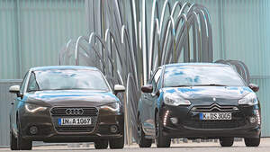 Audi A1 und Citroen DS3