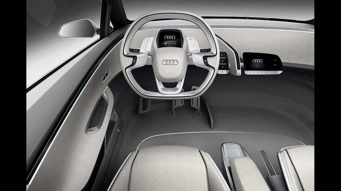 Audi A2 Concept, Innenraum, Cockpit