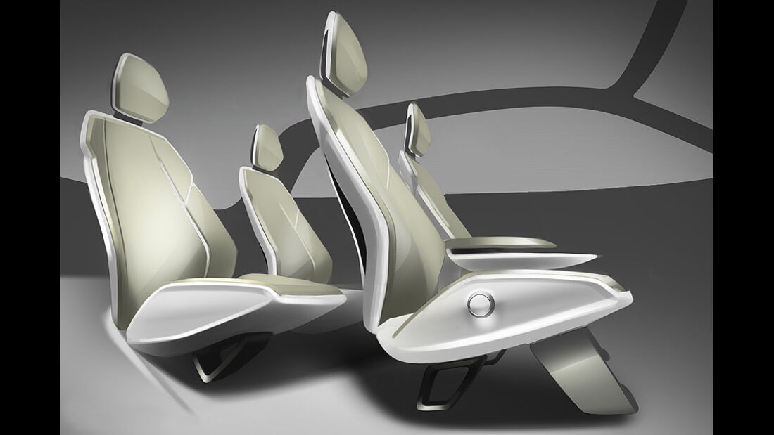 Audi A2 Concept, Sitze
