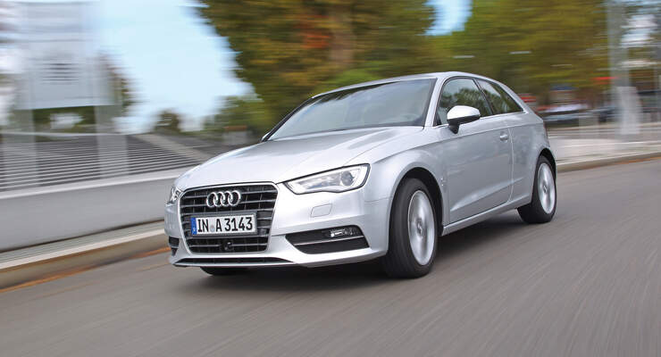 Audi A3 2.0 TDI, Seitenansicht