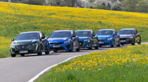 Audi A3, BMW 118i, Cupra Leon, Kia Ceed, Peugeot 308