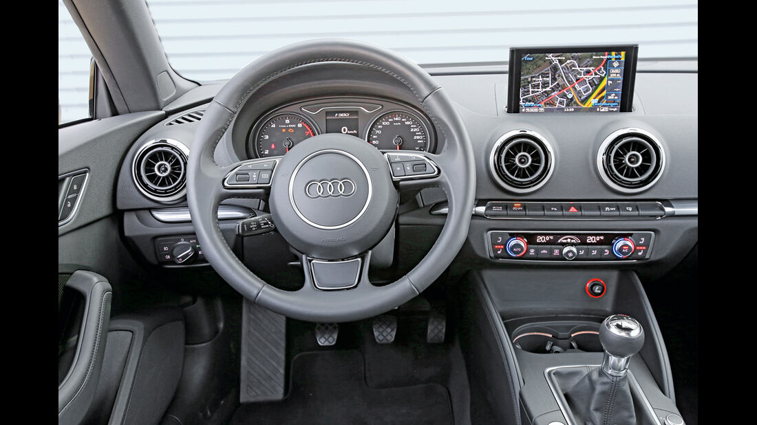 Audi A3 Cabrio 1.4 TFSI, Cockpit