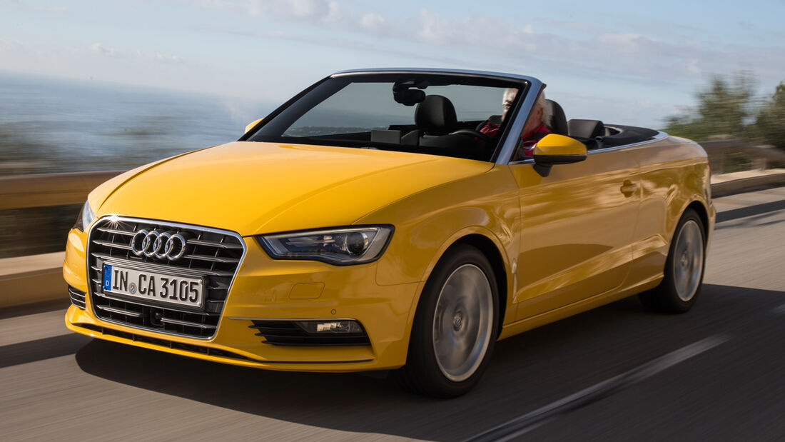 Audi A3 Cabriolet 1.4 TFSI, Frontansicht