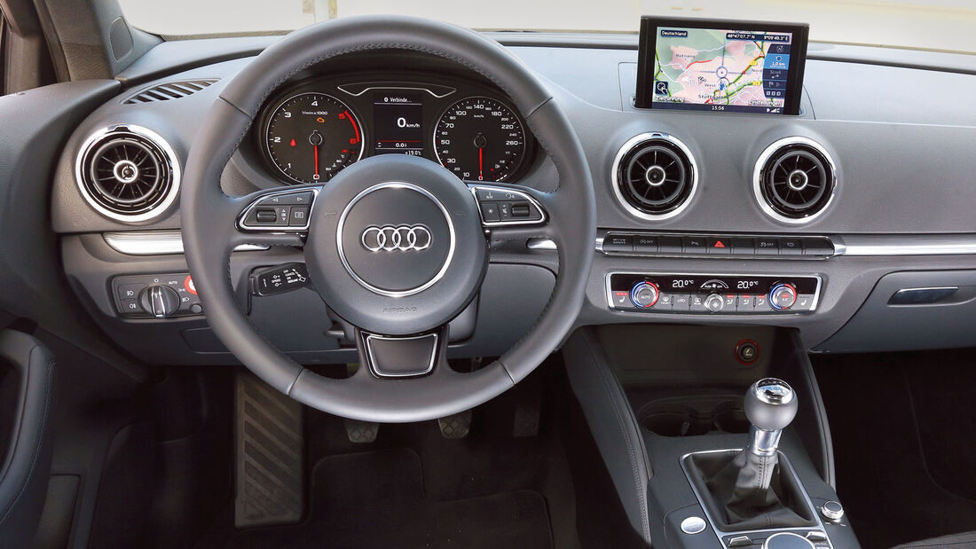 Audi A3, Cockpit, Lenkrad