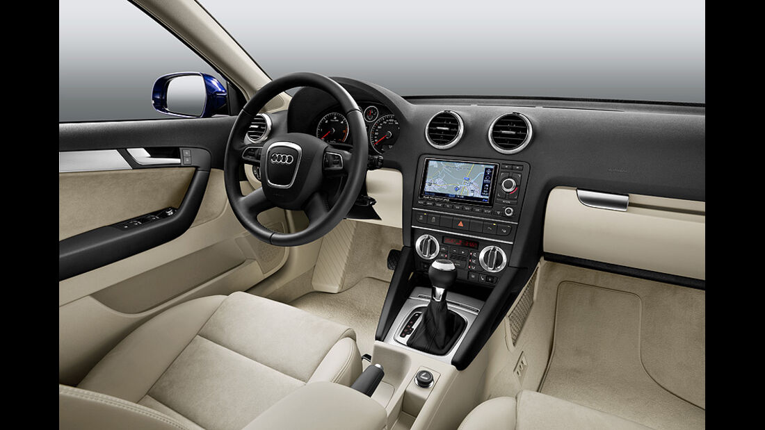 Audi A3, Facelift, Innenraum