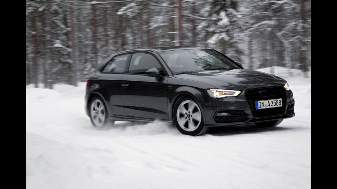 Audi A3, Front, Schnee