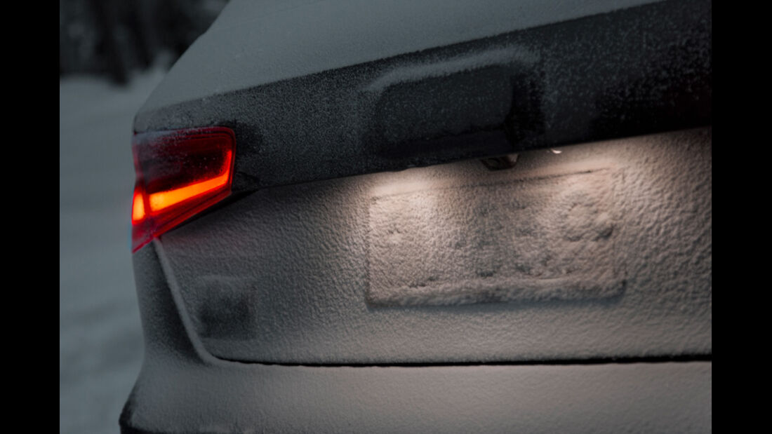 Audi A3, Heckleuchte, Nummernschildbeleuchtung