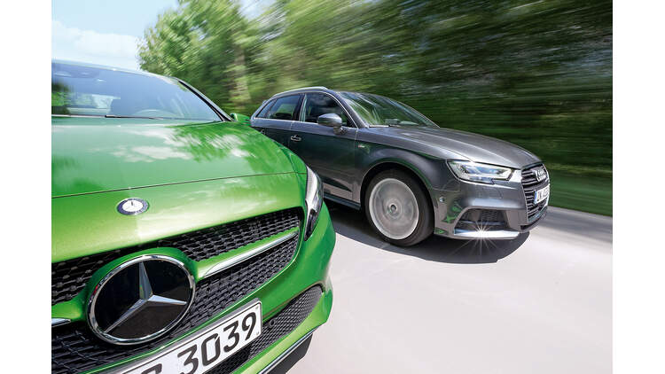 Audi A3 Vs Mercedes A Klasse Hat Audi Die Nase Vorn Auto Motor Und Sport