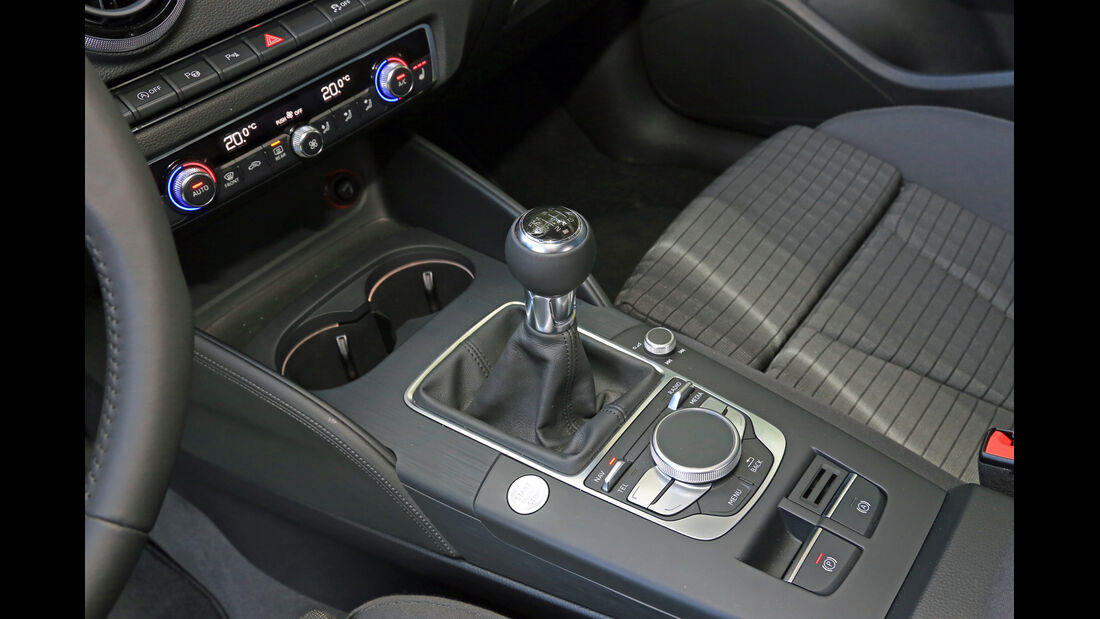 Audi A3 Sportback 1.2 TFSI, Schalthebel