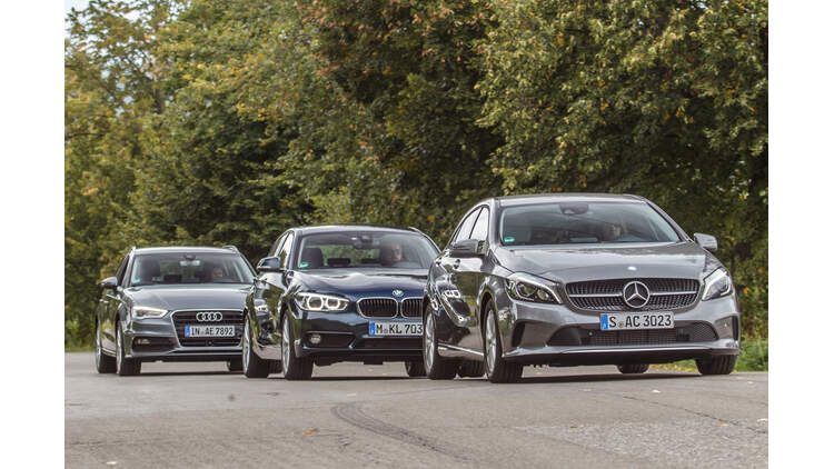 Audi A3 Sportback 1 4 Tfsi Bmw 118i Mercedes A 180 Auto Motor Und Sport