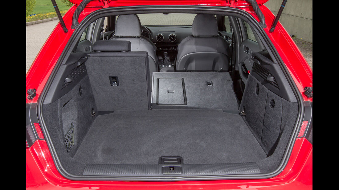 Audi A3 Sportback 1.6 TDI, Ladefläche