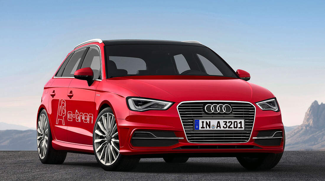 Audi A3 Sportback ETron auf der IAA PluginHybrid auch