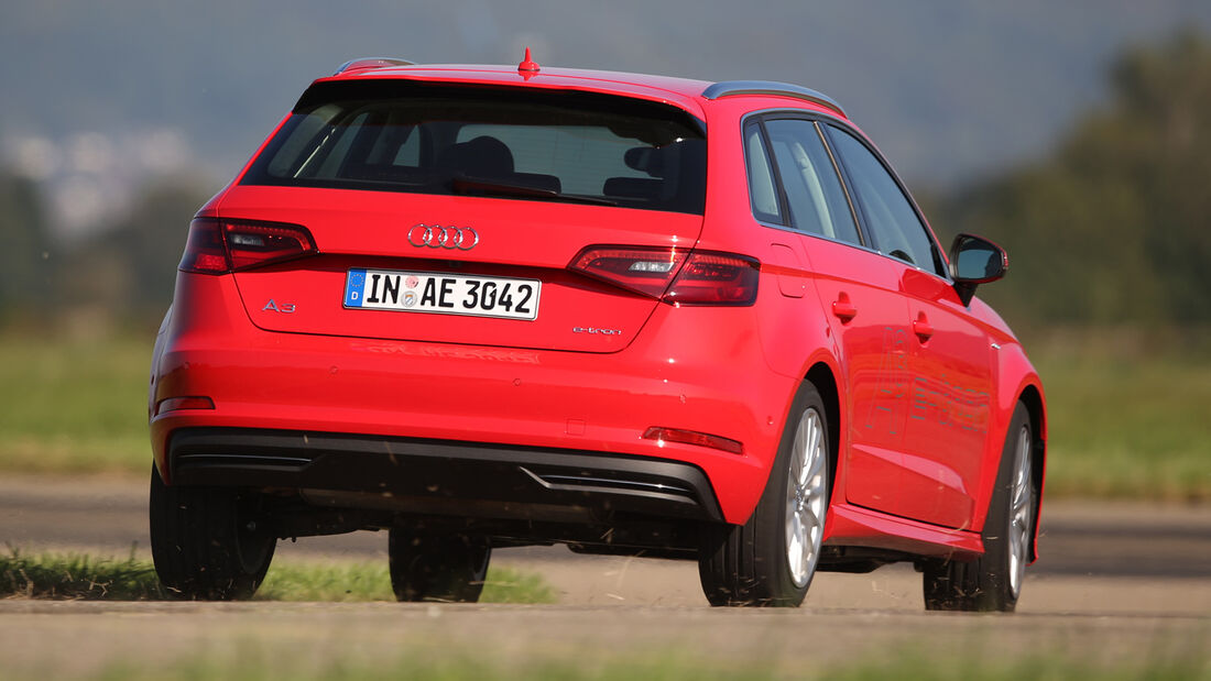 Audi A3 Sportback e-tron, Heckansicht