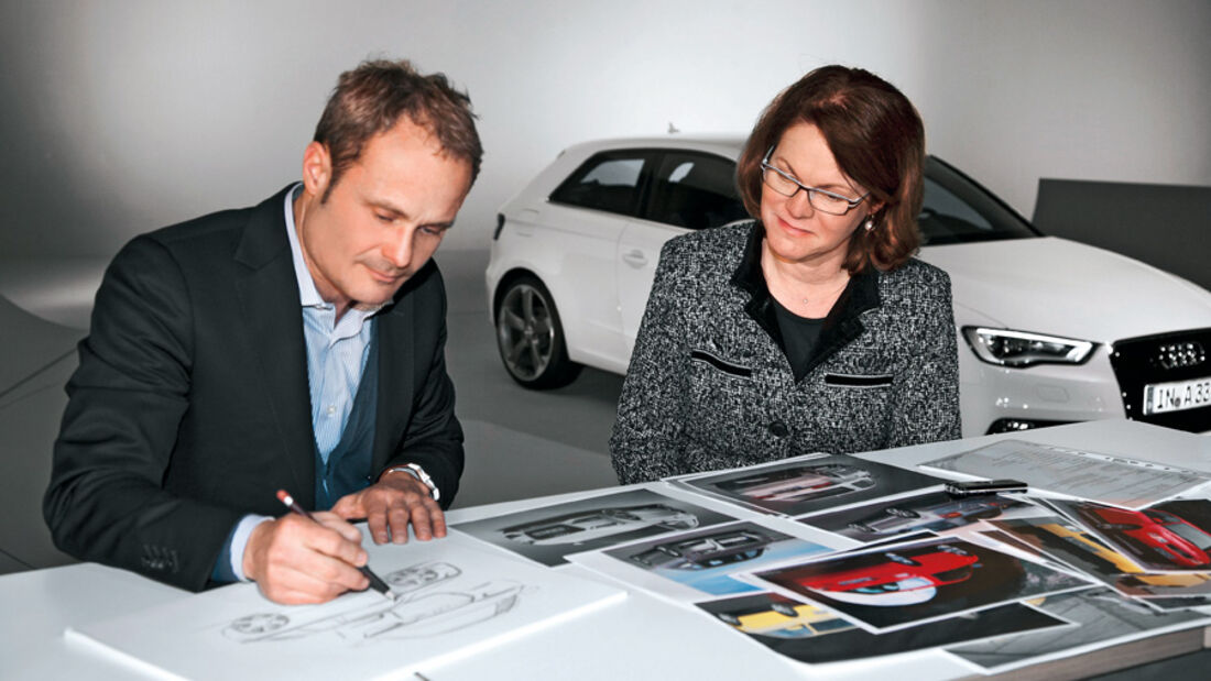 Audi A3, Wolfgang Egger, Birgit Priemer