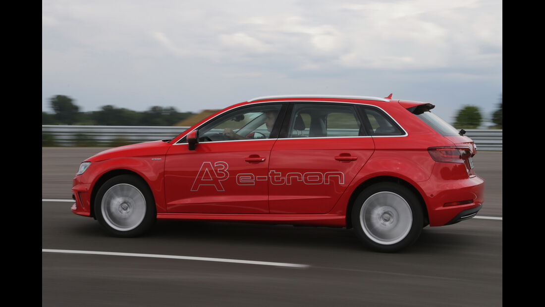 Audi A3 e-tron, Seitenansicht