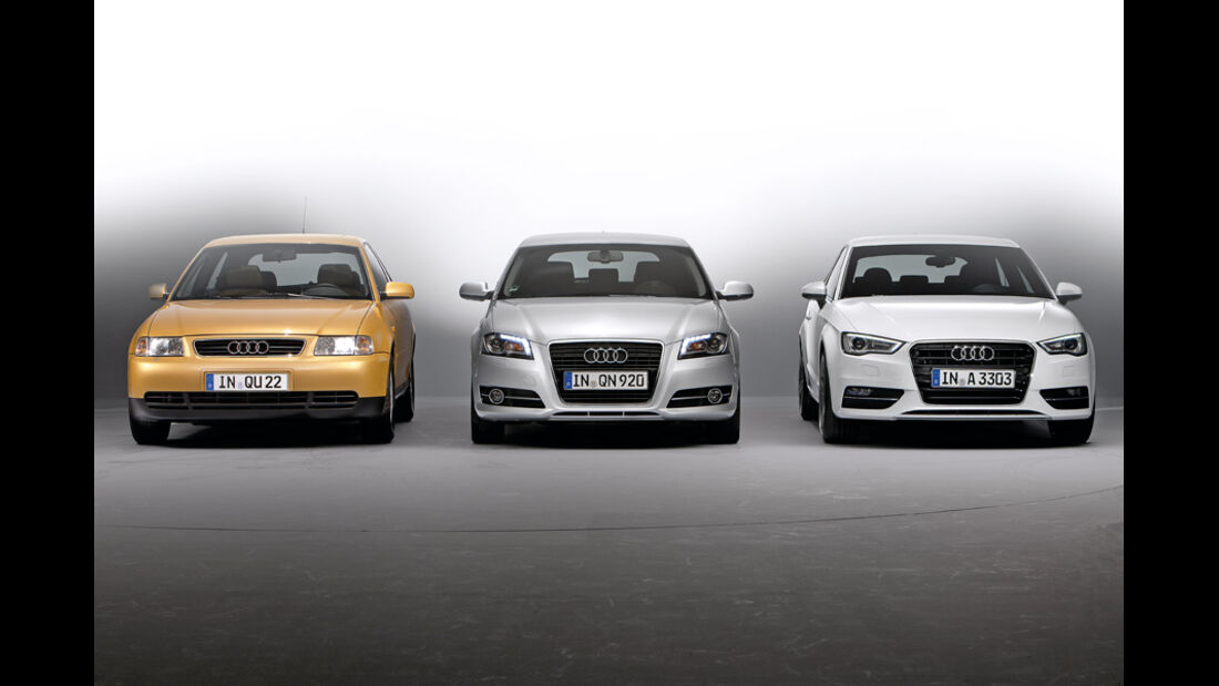 Audi A3, verschiedene Modelle