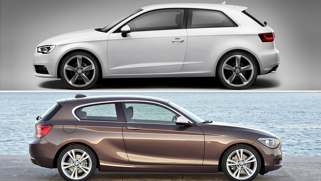Audi A3 vs BMW 1er