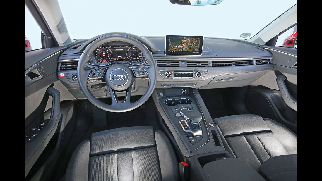 Audi A4 2.0 TDI, Cockpit
