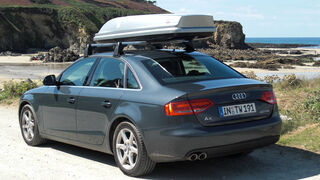 Audi A4 2.0 TDI, Dachgepäckträger, Bretagne, Meer