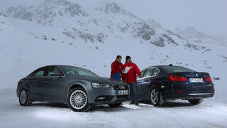 Audi A4 2.0 TFSI Quattro, BMW 328i x-Drive, 