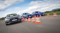 Audi A4 45 TFSI Quattro, BMW 330i, Volvo S60 T5, Exterieur