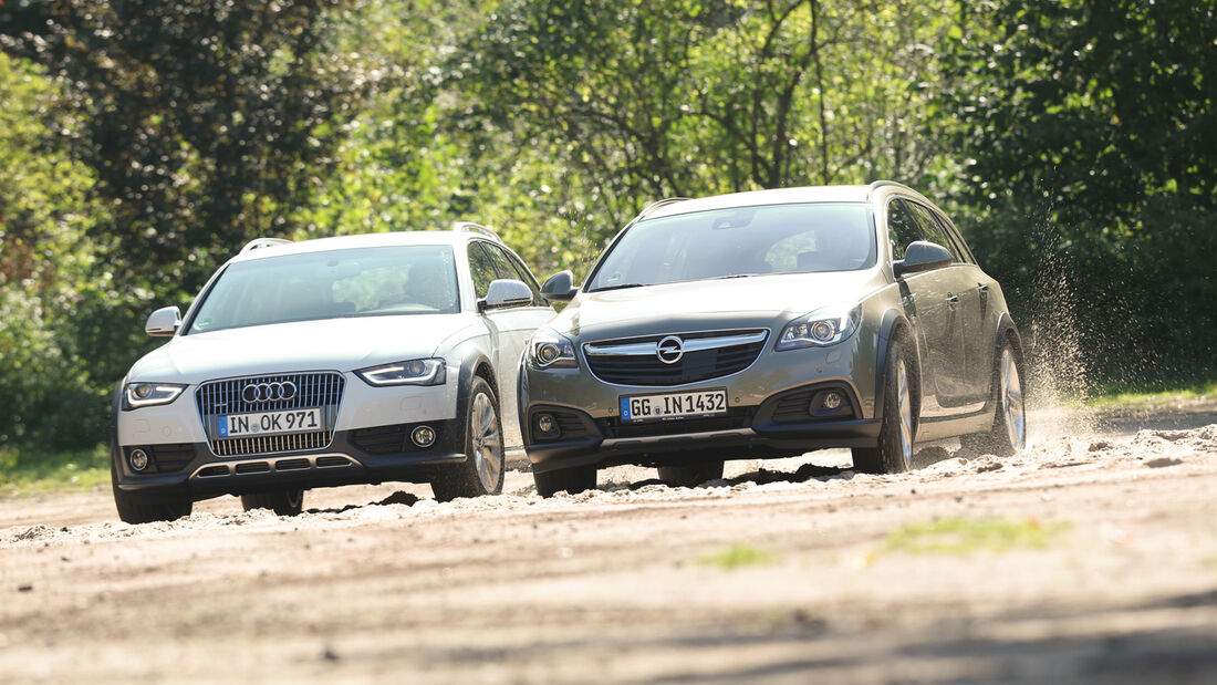 Audi A4 Allroad Quattro, Opel Insignia Country Tourer