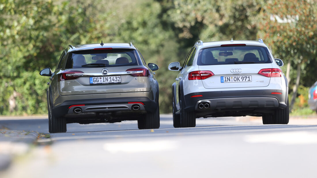 Audi A4 Allroad Quattro, Opel Insignia Country Tourer