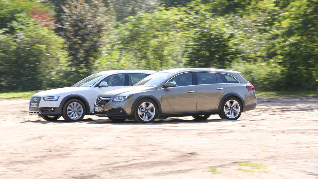 Audi A4 Allroad Quattro, Opel Insignia Country Tourer