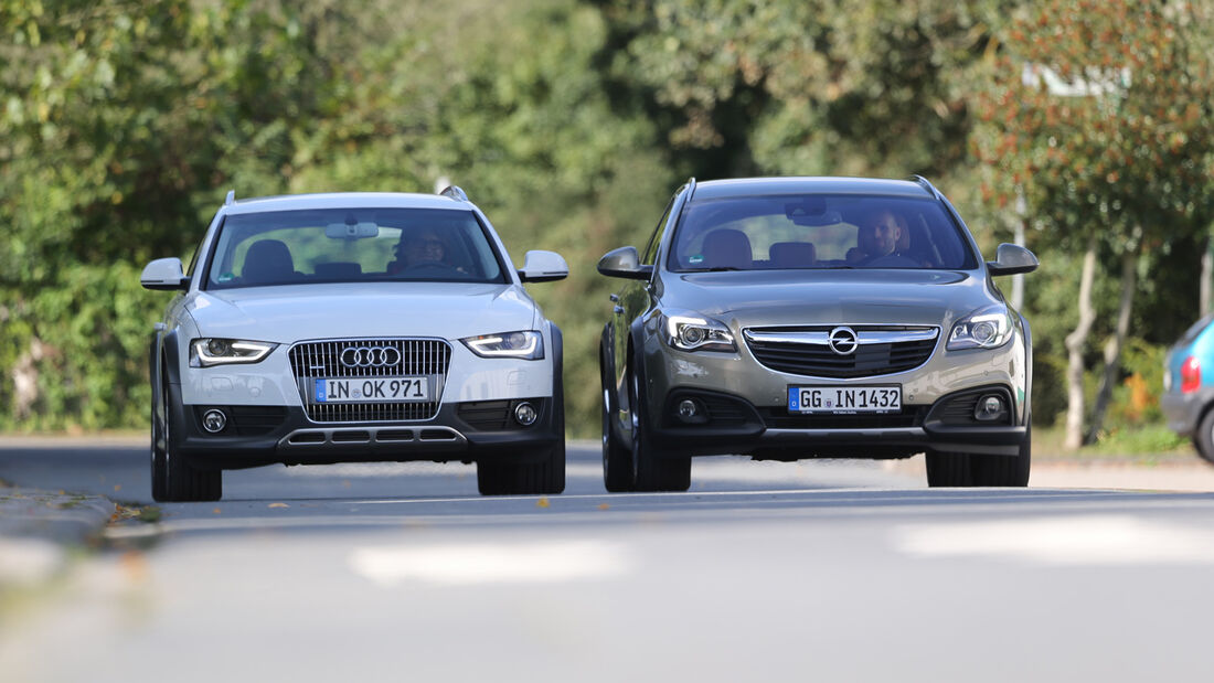 Audi A4 Allroad Quattro, Opel Insignia Country Tourer