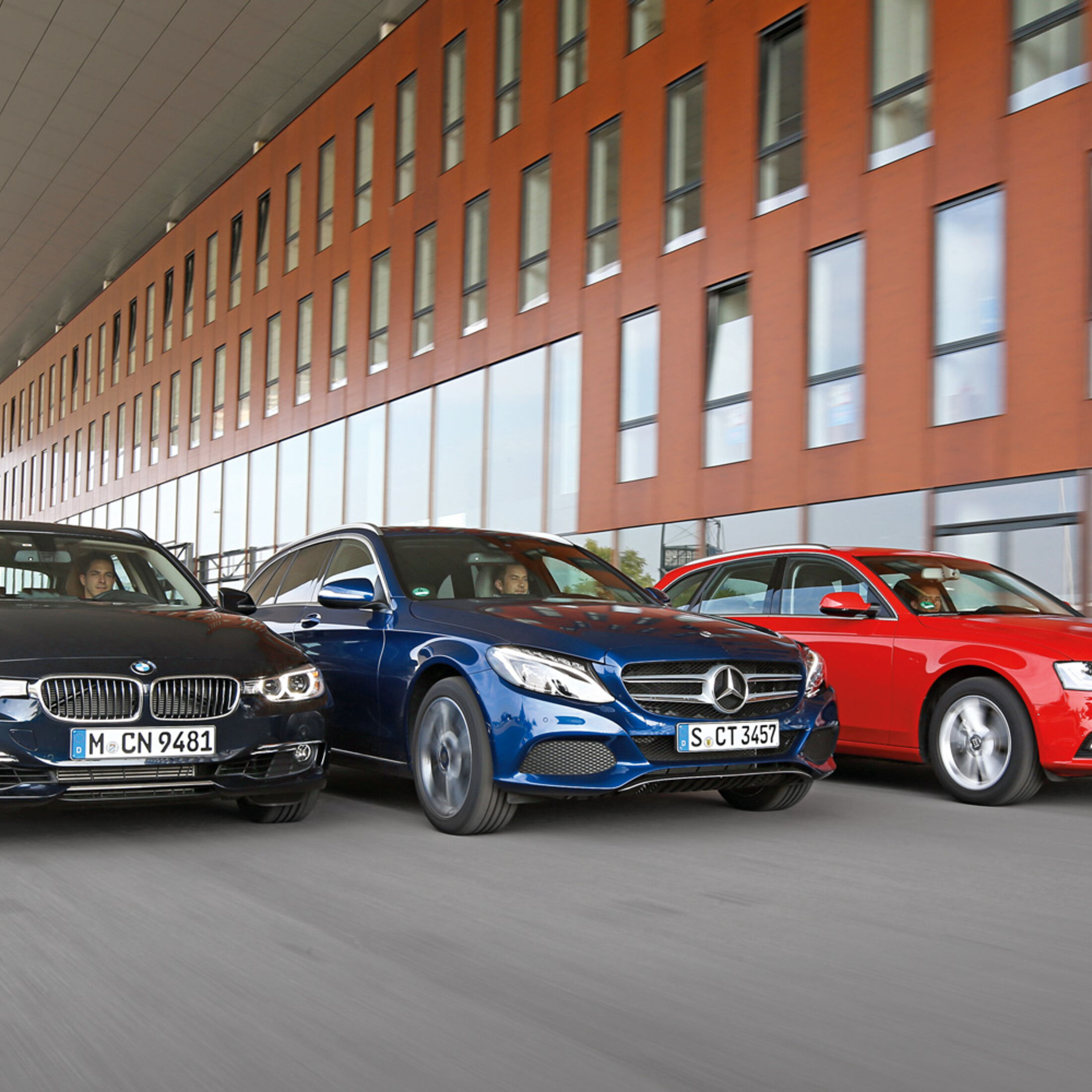 Mercedes C-Klasse T im Vergleichstest: T-Modell gegen Avant und Touring