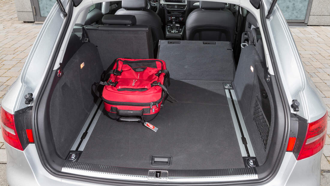 Audi A4 Avant Kofferraum Mae Umgeklappt