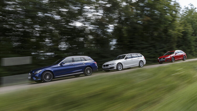 C 220d T A4 Avant 2 0 Tdi Und 320d Touring Im Test Auto