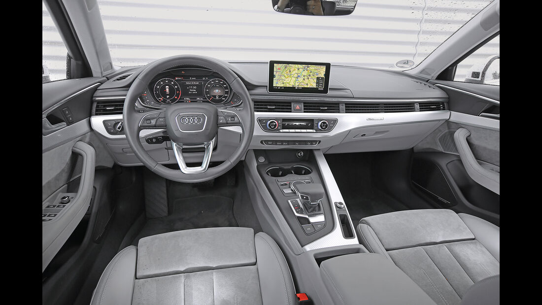 Audi A4 Avant 2.0 TDI, Cockpit