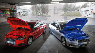 Audi A4 Avant 2.0 TFSI, Audi 2.0 TFSI Quattro, Motorvarianten, Motorenvergleich