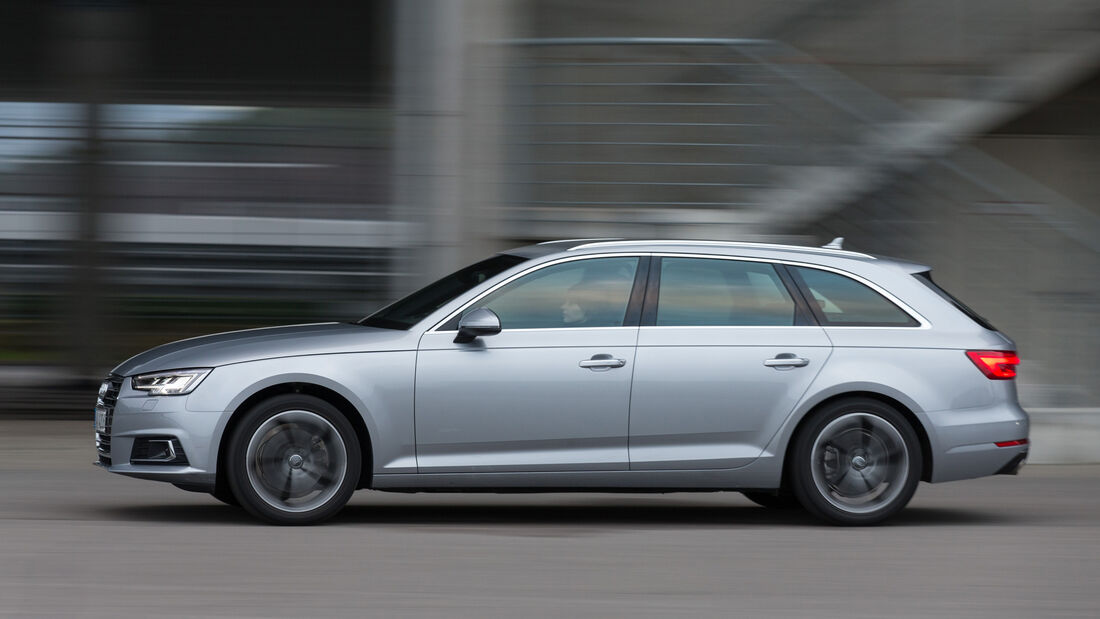 Audi A4 Avant 2.0 TFSI, Seitenansicht