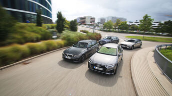 Audi A4 Avant 40 TDI Quattro, BMW 320d Touring, Mercedes C 220 d T, Volvo V60 D4 AWD, Exterieur