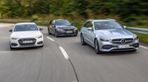 Audi A4 Avant, BMW 3er Touring, Mercedes C-Klasse T-Modell, Exterieur