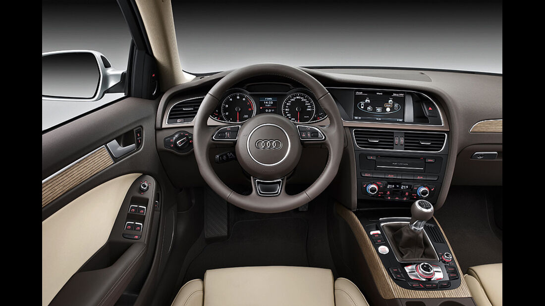Audi A4, Innenraum, Cockpit