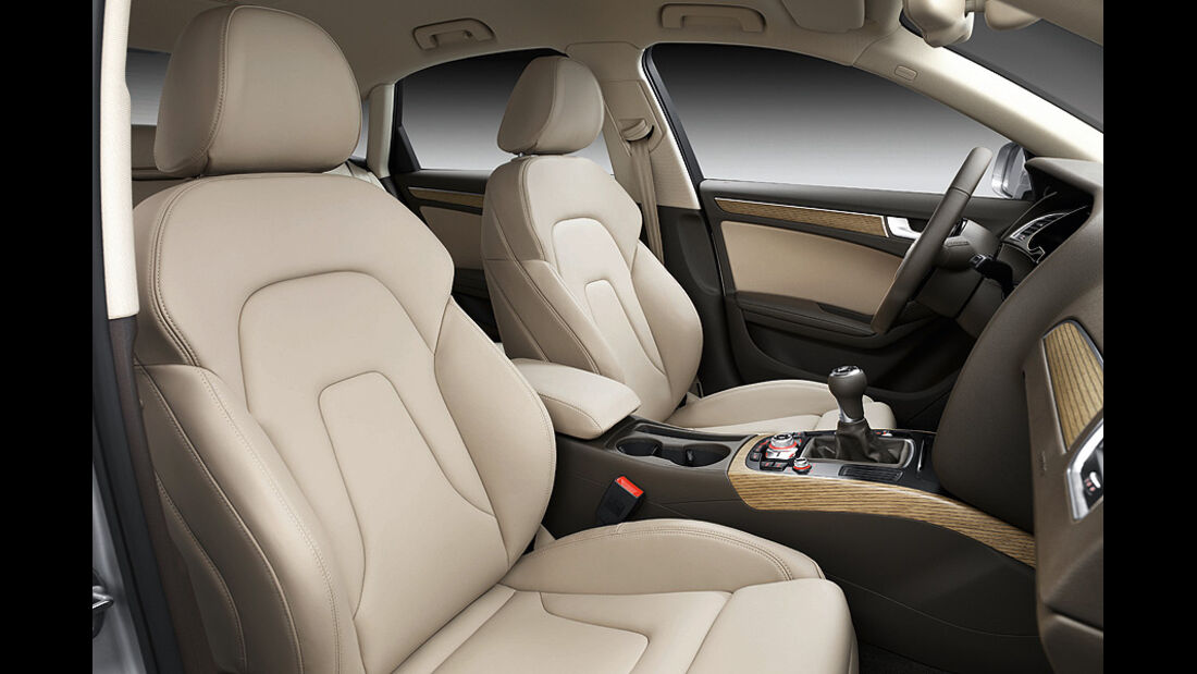 Audi A4, Innenraum, Sitze