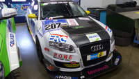 Audi A4 quattro - Startnummer: #207 - Bewerber/Fahrer: Thomas Hanisch, Michael Kühne, Michael Eichhorn, Markku Honkanen - Klasse: AT