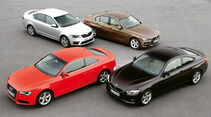 Audi A5 2.0 TDI, BMW 320d, BMW 420d, Skoda Octavia RS 2.0 TDI
