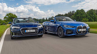 Audi A5 40 TDI Cabrio, BMW 420d Cabrio