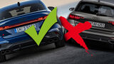 Audi A5 A4 Auspuff Abgasanlage Collage Fake Echt Vergleich