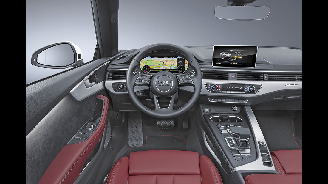 Audi A5 Cabrio 2.0 TDI, Interieur