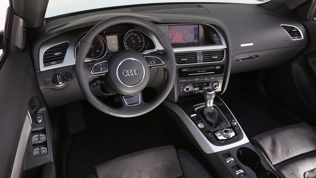 Audi A5 Cabrio, Cockpit