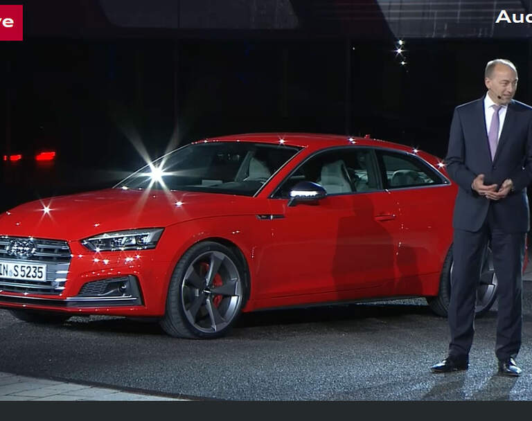 Neuvorstellung Audi A5 2016 Auto Motor Und Sport