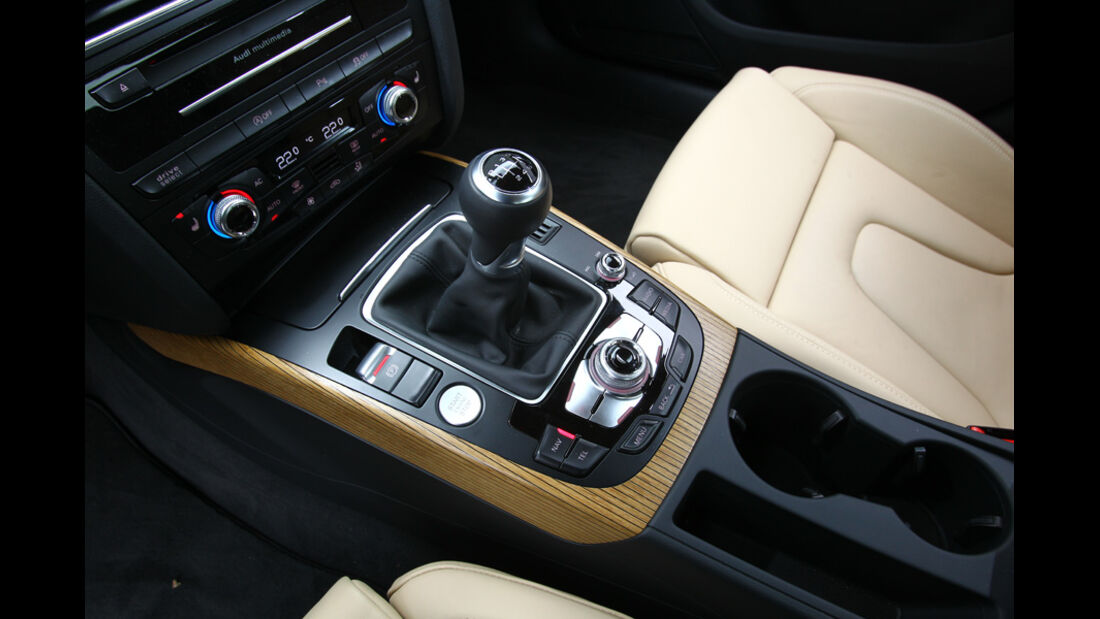 Audi A5 Sportback 1.8 TFSI, Mittelkonsole