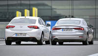 Audi A5 Sportback 40 TDI Quattro Sport, Opel Insignia Grand Sport 2.0 BiTurbo Diesel 4x4 Business Innovation, Exterieur